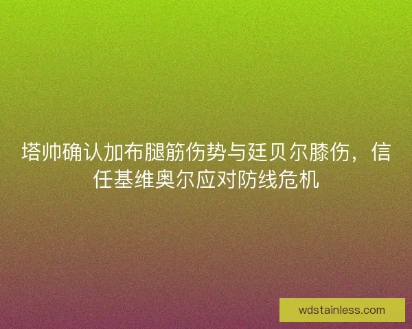 塔帅确认加布腿筋伤势与廷贝尔膝伤，信任基维奥尔应对防线危机